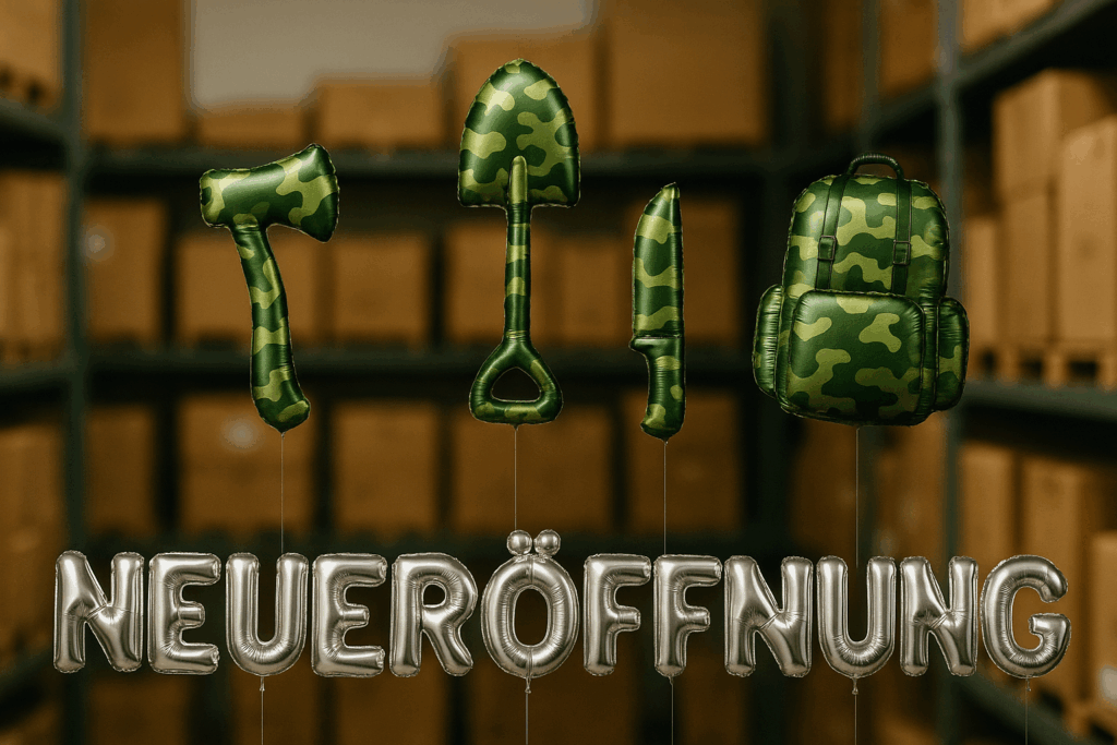 Bild Neueröffnung mit Luftballons